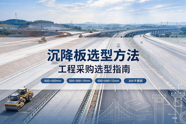 和县沉降板选择方法