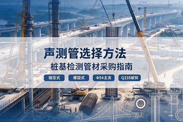 和县声测管选型标准