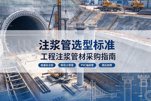 和县注浆管选型标准